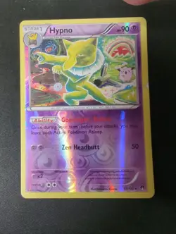 Hypno [HP] 51/122 Breakpoint Rare Reverse-Holo Pokemon TCG - Image 1