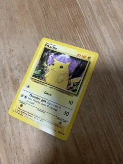 Pokemon Base Set Pikachu 58/102 LP WOTC Vintage 1999 Unlimited Original - Image 3