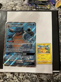 Blastoise GX - (Black Star Promos) SM189 Jumbo Cards Holo - Image 1