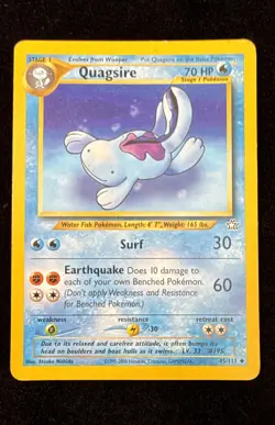 Quagsire - Neo Genesis - 45/111 - Pokemon TCG - LP - Image 1
