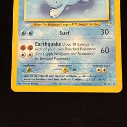 Quagsire - Neo Genesis - 45/111 - Pokemon TCG - LP - Image 3