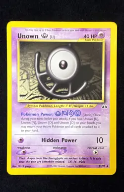 Unown [U] - Neo Discovery - 51/75 - Pokemon TCG - LP - Image 1