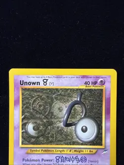 Unown [V] - Neo Destiny - 89/105 - Pokemon TCG - LP - Image 2