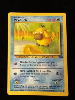 Psyduck - Fossil - 53/62 - Pokemon TCG - HP - Image 1