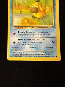 Psyduck - Fossil - 53/62 - Pokemon TCG - HP - Image 3