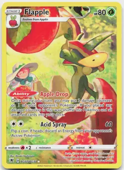 Flapple TG02/TG30 Holo Astral Radiance Trainer Gallery Pokemon NM - Image 1