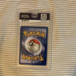 1999 Pokemon TCG Fossil Dragonite 4/62 Rare PSA 8 English WOTC - Image 2