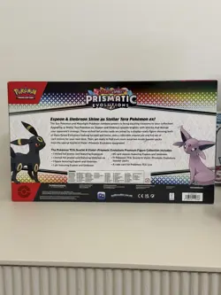 Pokemon TCG Prismatic Evolutions Premium Figure Collection Sealed - Image 2