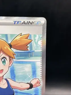 Misty's Vitality 111/084 Ultra Rare Pitch Black Pokemon Holo Near Mint Full Art - Image 3