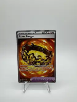 Brave Bangle 104/084 Pitch Black Ultra Rare Pokemon TCG NM - Image 1