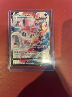 Sylveon VMAX TG15/TG30 Brilliant Stars Trainer Gallery Full Art Holo EN - Image 1