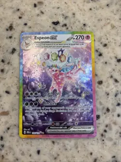Pokemon ESPEON EX 155/131 - SPECIAL ILLUSTRATION RARE - PRISMATIC EVOLUTIONS - Image 1