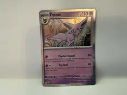 Espeon 033/131 Holo Rare Prismatic Evolutions Pokemon Near Mint - Image 1