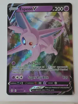 ESPEON V 064/203 HOLO ULTRA RARE NM/M POKEMON - Image 1