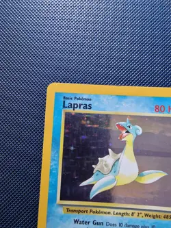Pokemon TCG Lapras Fossil 10/62 Holo Rare Moderately played. - Image 4