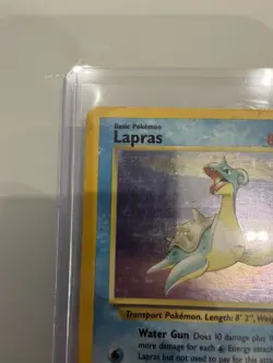 Wizards Lapras 10/62 Fossil Holo Rare 80 HP English Pokemon TCG 1999 - Image 4