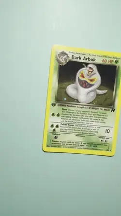 Dark Arbok [First Edition] Pokemon Card Team Rocket #2/82 Holo RARE 1999-2000 - Image 2