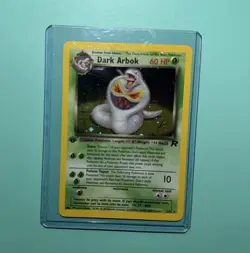Dark Arbok [First Edition] Pokemon Card Team Rocket #2/82 Holo RARE 1999-2000 - Image 4