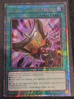 Yugioh! Triple Tactics Talent - RA01-EN063 - Quarter Century Secret Rare - 1st E - Image 1