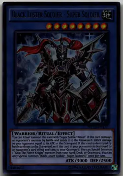 Black Luster Soldier - Super Soldier Ultra Rare 2016 Mega-Tins Mega Pack MP16-EN - Image 1
