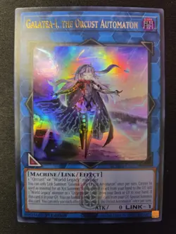Yu-Gi-Oh! Galatea-I, the Orcust Automaton BLMM-EN052 Monster Mayhem NM - Image 1
