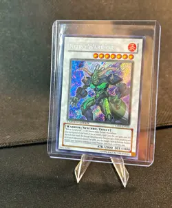 Yu-Gi-Oh! Nitro Warrior CT05-ENS02 Limited Ed Secret Rare Foil EN - Image 1