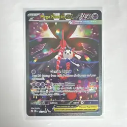 Mega Floette ex 117/086 SIR Chaos Rising Pokemon English TCG - Image 1