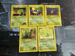 Oddish 5 CARD Lot Pokemon Vintage Gym H & CH, Team Rocket, Neo Gen, Jungle - Image 1