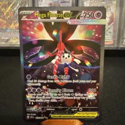 Mega Floette ex 117/086 Chaos Rising SIR Pokemon TCG NM - Image 1