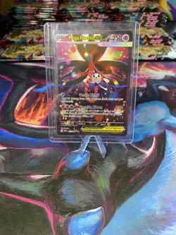 Pokemon TCG Mega Floette EX SIR 117/086 Chaos Rising NM - Image 1