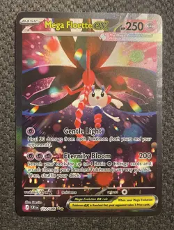 Pokemon TCG Mega Floette EX SIR 117/086 Chaos Rising - Image 1