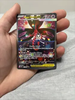 Mega Floette Ex SIR 117/086 Mega Evolution: Chaos Rising Pokemon TCG - Image 1