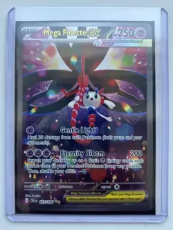 Pokemon TCG Chaos Rising Mega Floette Ex 117/086 SIR Near Mint - Image 1