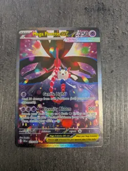 Mega Floette Ex SIR 117/086 Mega Evolution: Chaos Rising Pokemon TCG - Image 1