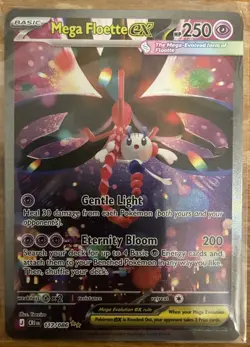 Mega Floette EX SIR Chaos Rising English 117/086 Pokemon TCG - Image 1