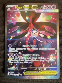 Mega Floette EX SIR Chaos Rising English 117/086 Pokemon TCG - Image 3