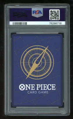 One Piece Japanese P-028 Portgas D. Ace 2023 Magazine 16 Promo PSA 10 75286718 - Image 2