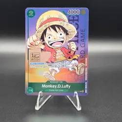 Monkey.D.Luffy (037) (1st Anniversary Tournament) #1 - One Piece Promotion - Image 1