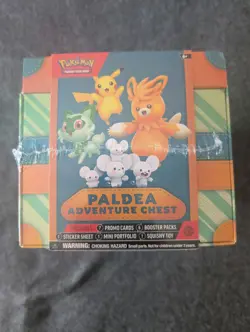 Pokemon TCG Paldea Adventure Chest Brand New Sealed - Image 5