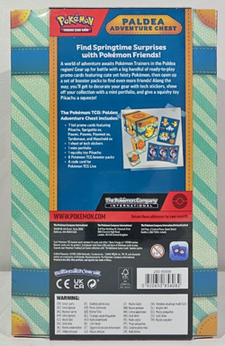New & Sealed Pokemon TCG: Paldea Adventure Chest (7 Promos & 6 Booster Packs) - Image 3