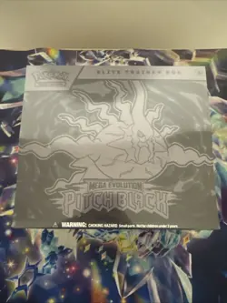 Pokemon TCG Mega Evolution Pitch Black ETB Elite Trainer Box - Image 1