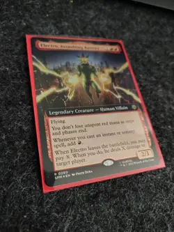 Electro, Assaulting Battery Foil Borderless Extended Art - Image 1
