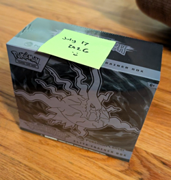 Pokemon TCG Pokemon Center Elite Trainer Box Mega Evolution: Pitch Black SEALED - Image 1