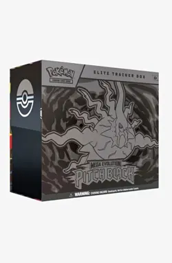 Pokemon TCG Regular Elite Trainer Box Mega Evolution Pitch Black - Image 1