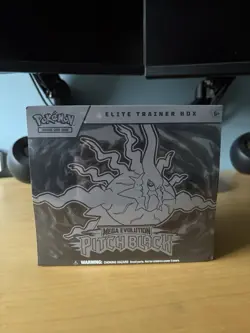 Pokemon TCG - Mega Evolution Pitch Black Elite Trainer Box(Brand new & sealed) - Image 1