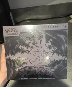 Pokemon TCG Mega Evolution Pitch Black Elite Trainer Box - Image 2