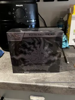 Pokemon TCG Mega Evolution Pitch Black Elite Trainer Box - Image 1