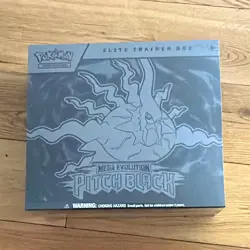 Pokemon TCG Mega Evolution Pitch Black Elite Trainer Box 40 Cards Zarude - Image 1