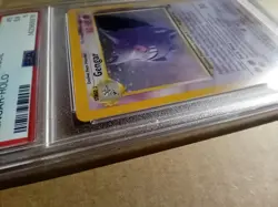 Pokemon Card Gengar Fossil 1999 5/62 Holo PSA Grade 5 - Image 4