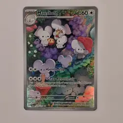 Pokemon Maushold Illustration Rare Full Art Holo 226/193 Sv02 Paldea Evolved - Image 2